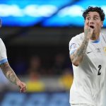 The two games that Giménez could play with Uruguay