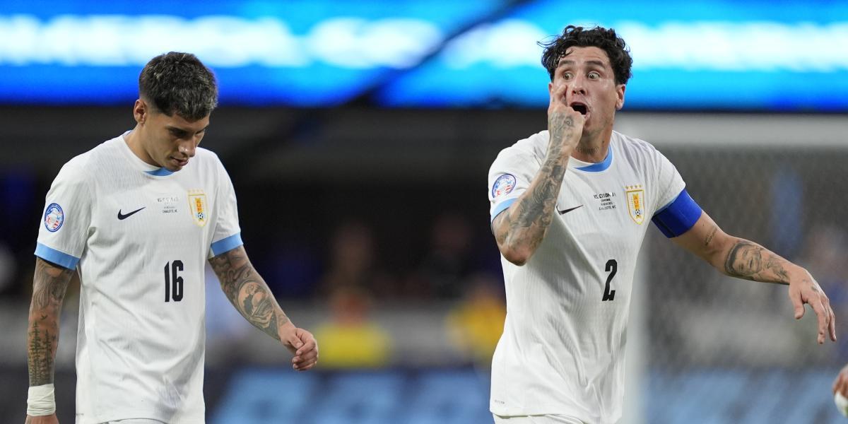 The two games that Giménez could play with Uruguay