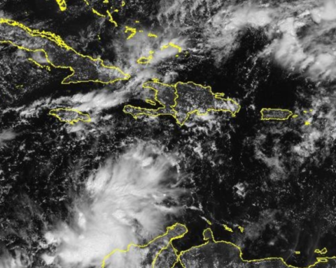 Imagen satelital de Cuba