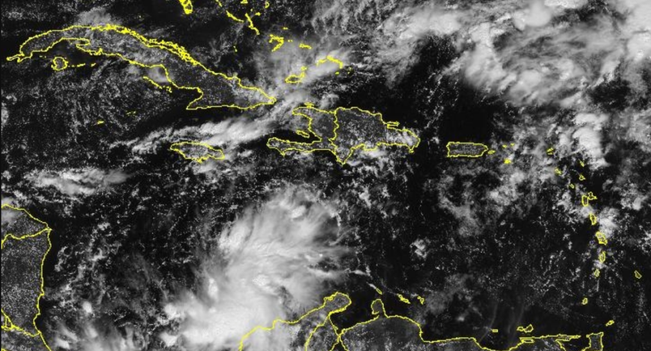 Imagen satelital de Cuba