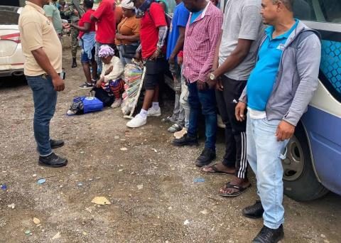 They arrest another trafficker of undocumented immigrants in Montecristi