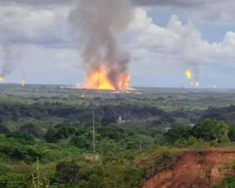 They control fire at PDVSA's Muscar Plant in Monagas