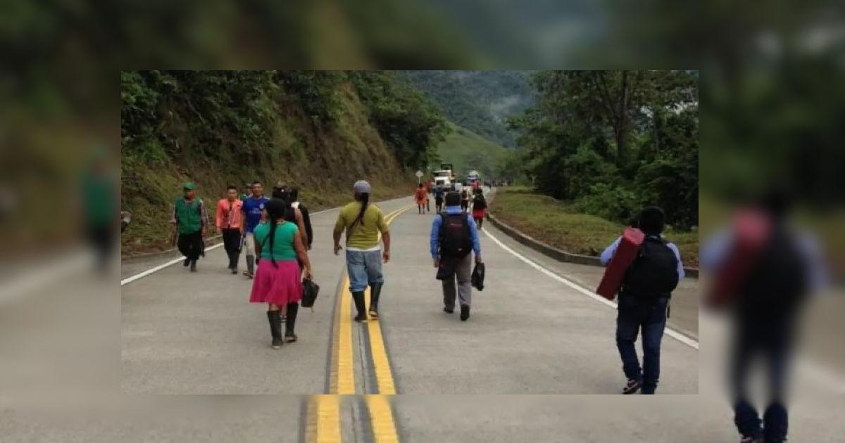 They lift the blockade that kept the Pan-American highway that connects Risaralda with Chocó closed