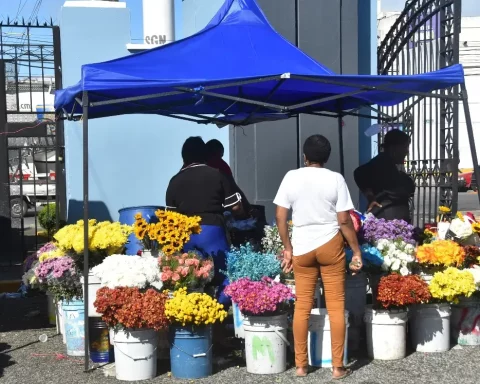 Miles acudieron a cementerios a rendir tributo a sus muertos