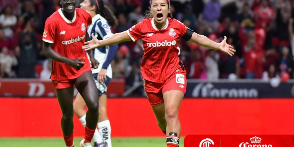 Toluca women complicates the pass for Rayadas