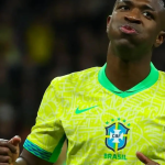 Tremendous double failure by Vinicius with Brazil from eleven meters