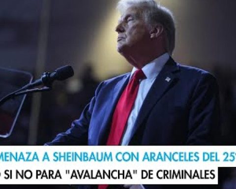 Trump threatens Sheinbaum with 25% tariffs on Mexico if he doesn't stop "avalanche" of criminals