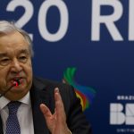 UN Secretary-General calls for "spirit of consensus" for G20 to advance