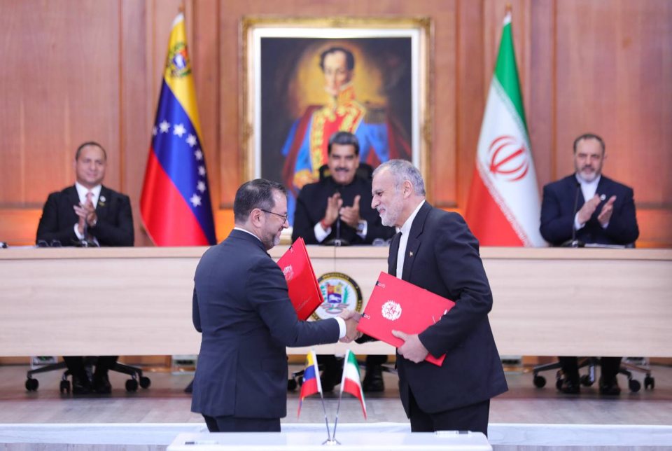 Venezuela and Iran strengthened strategic cooperation with the signing of several agreements