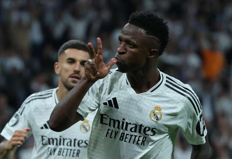 Vinícius lifts Real Madrid amid a plague of injuries (4-0)