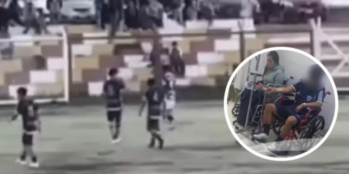 Wild images: lightning kills a player and injures several during a soccer match in Peru