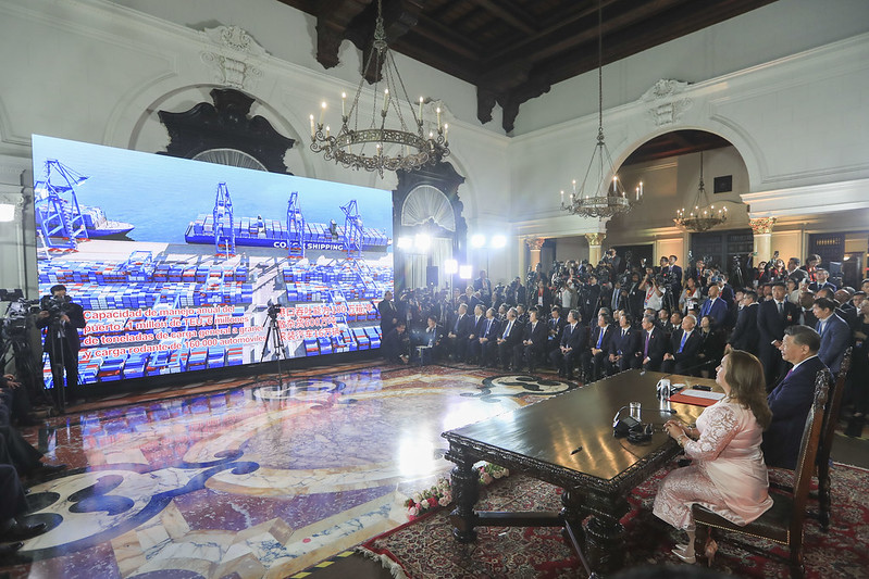 Puerto de Chancay es oficialmente inaugurado. (Presidencia)