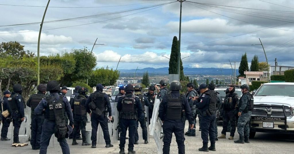 92 municipal police officers arrested after blockades in Comitán, Chiapas