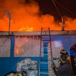 A candle caused the fire that consumed three homes in the San José Oriental neighborhood