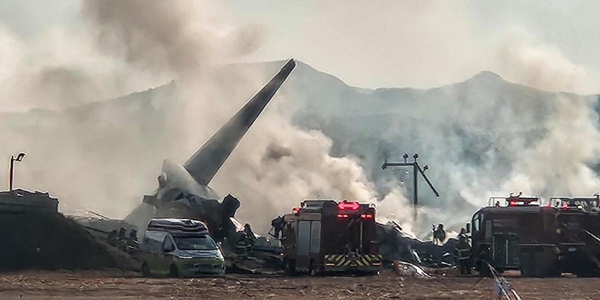 At least 23 dead in plane crash at Muan airport