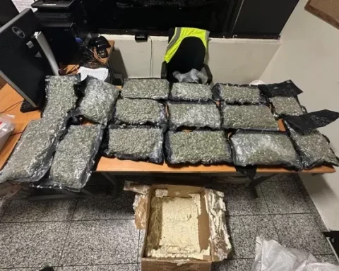 Autoridades confiscan en el AILA otros 15 paquetes de marihuana