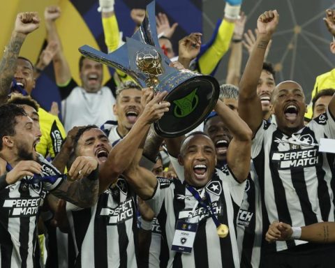 Botafogo, champion of Brazil after winning the Copa Libertadores