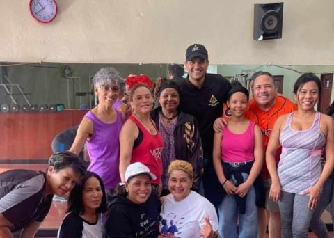 CMD performs "Zumbatón" to motivate healthy habits