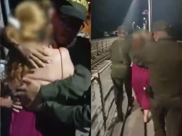 "Calm down, hug me": in a heroic act, police prevented a pregnant woman from jumping off a bridge