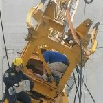 Crane collapse in the middle of construction leaves 3 people injured in Cartagena