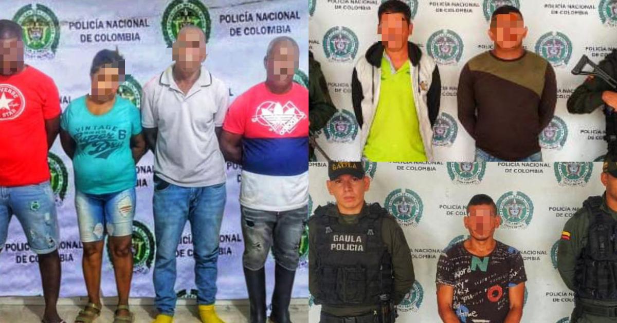 Criminal network dedicated to extortion is dismantled in Bolívar from Cómbita prison in Boyacá