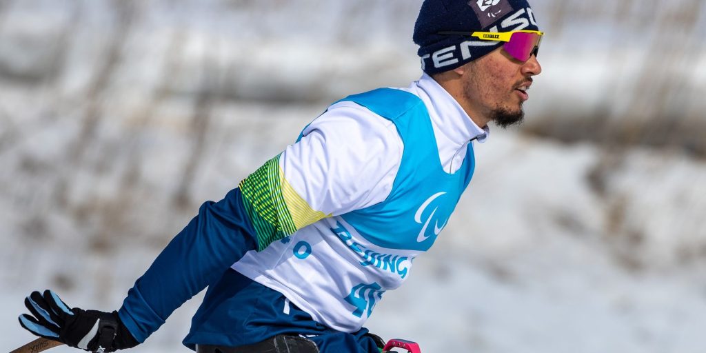 Cristian Ribera reaches third gold at the Para Ski World Cup