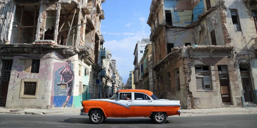 Una postal de La Habana, Cuba