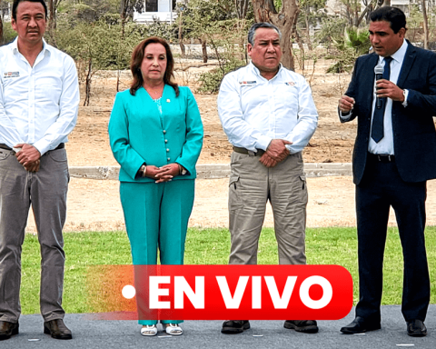 Dina Boluarte LIVE: president signs agreements for Alto Piura and Poechos Projects