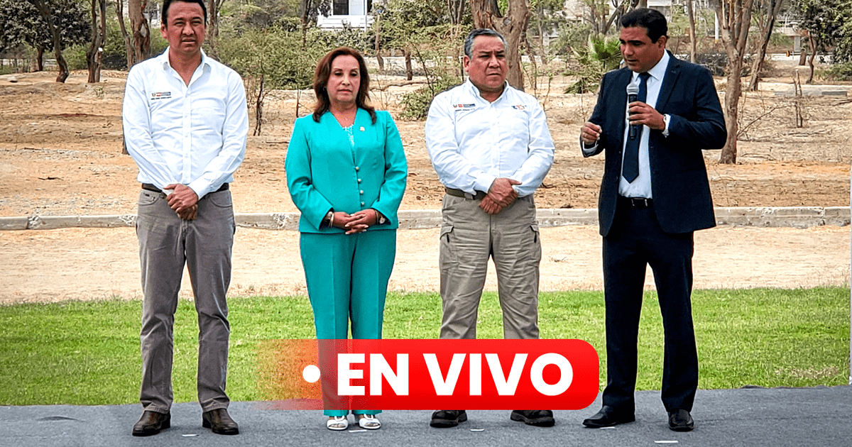 Dina Boluarte LIVE: president signs agreements for Alto Piura and Poechos Projects