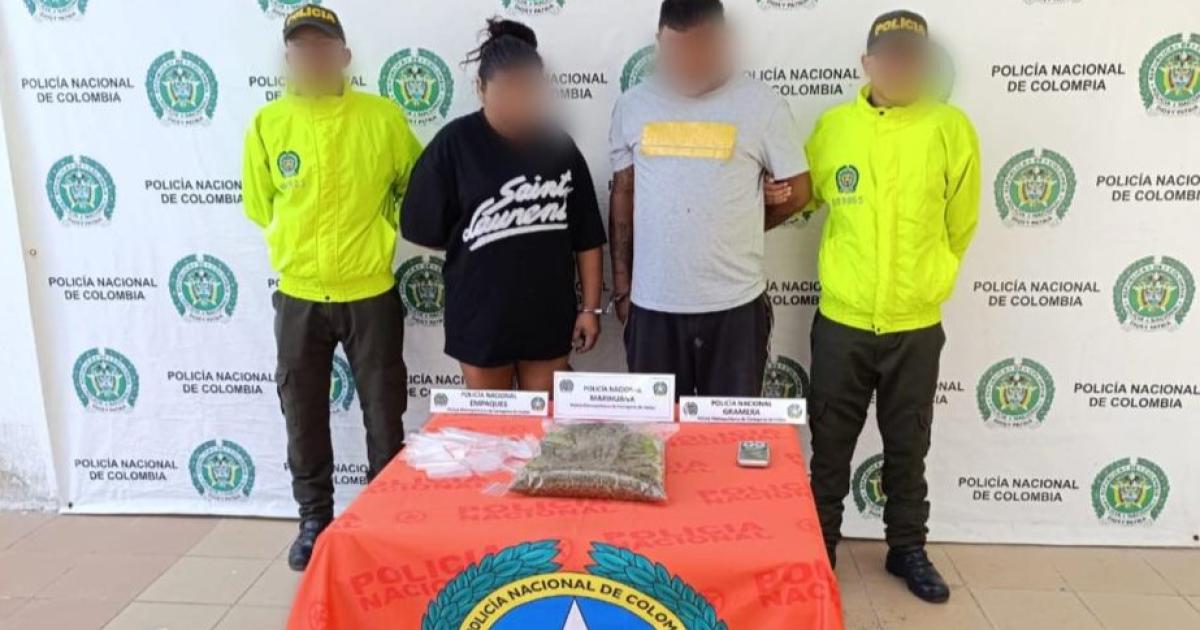 Drug sales point dismantled near schools in Cartagena: they sold 5,000 doses per month