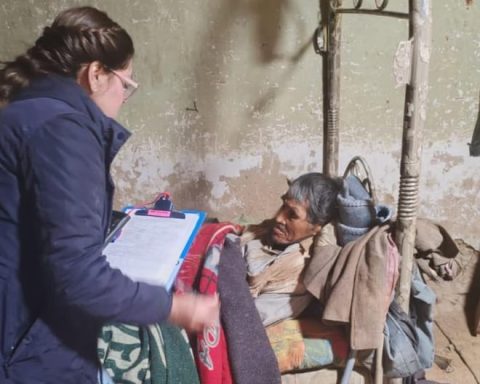 Elderly adult in a state of abandonment was admitted to a shelter in Huancayo