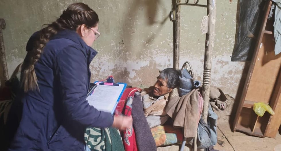 Elderly adult in a state of abandonment was admitted to a shelter in Huancayo