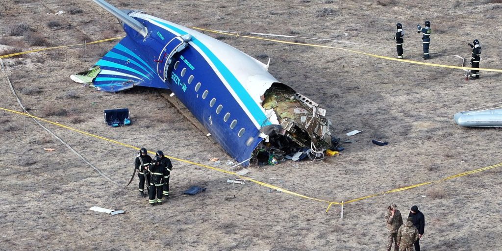 Embraer commercial plane crashes with 67 passengers in Kazakhstan