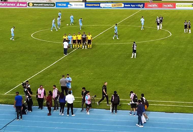 Final: Bolívar 0 - 0 San Antonio; minute by minute