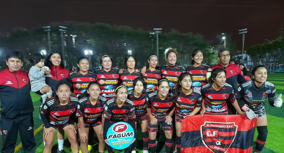 Flamengo FBC of Huancayo one step away from the women's soccer professional