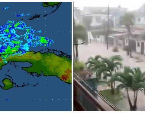 Intensas lluvias e inundaciones en La Habana