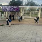 Hooded men stole videos from the cameras of the Agustín Codazzi Institute headquarters in Bogotá