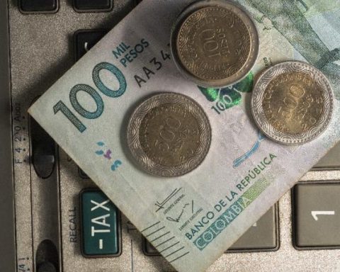 How much has the minimum wage been in Colombia since 1987 and until 2024