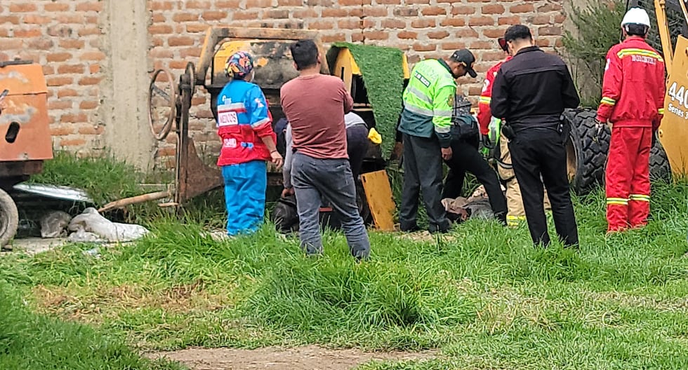 Huancayo: Mechanical shovel crushes electrician who was carrying out repairs