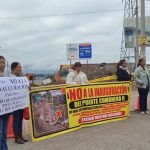 Huancayo: Neighbors of Cajas Chico oppose the inauguration of the bridge due to lack of works