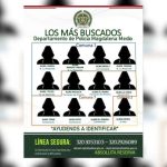 In Barrancabermeja they increase the reward to identify the most wanted criminals