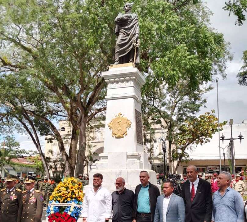 In the regions they commemorate 194 years of the Liberator's sowing