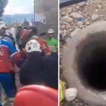 Junín: A teenager who was trapped in a well for 3 hours is rescued alive