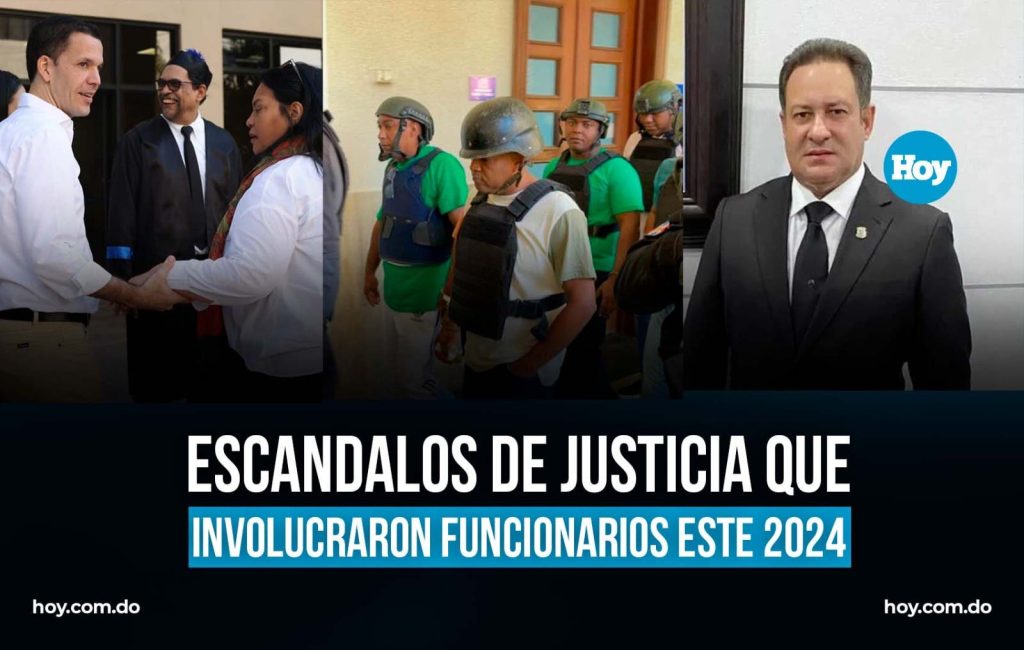 Escándalos de justicia que involucraron funcionarios este 2024