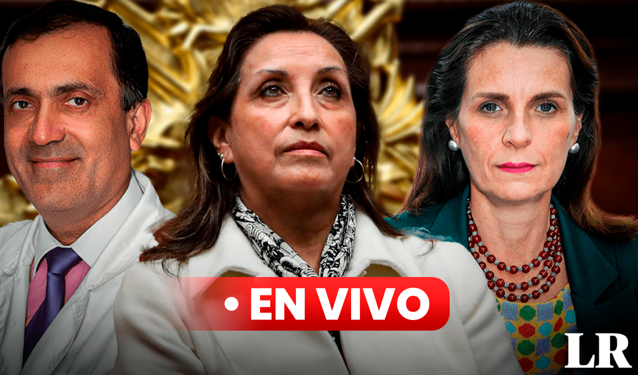 LIVE Congress: Dina Boluarte's surgeon and former minister Hania Pérez de Cuéllar are summoned for the president's operation