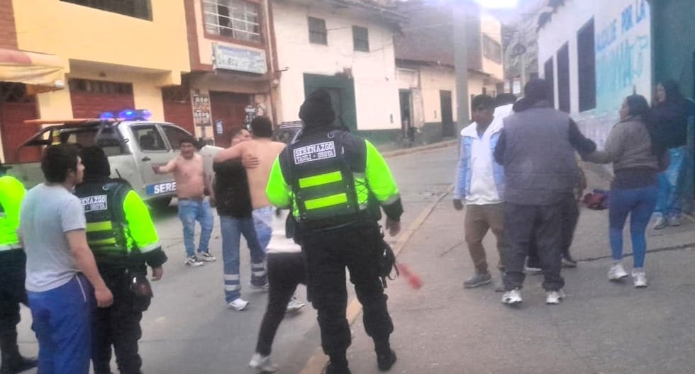 La Oroya: Neighbors confront each other with sticks and knives