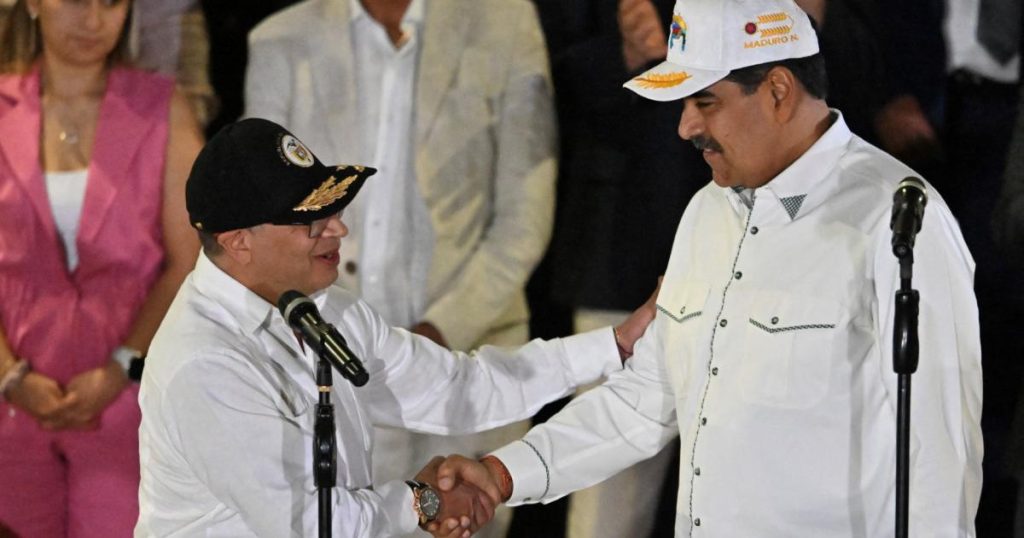 Maduro launches harsh response to criticism from President Petro