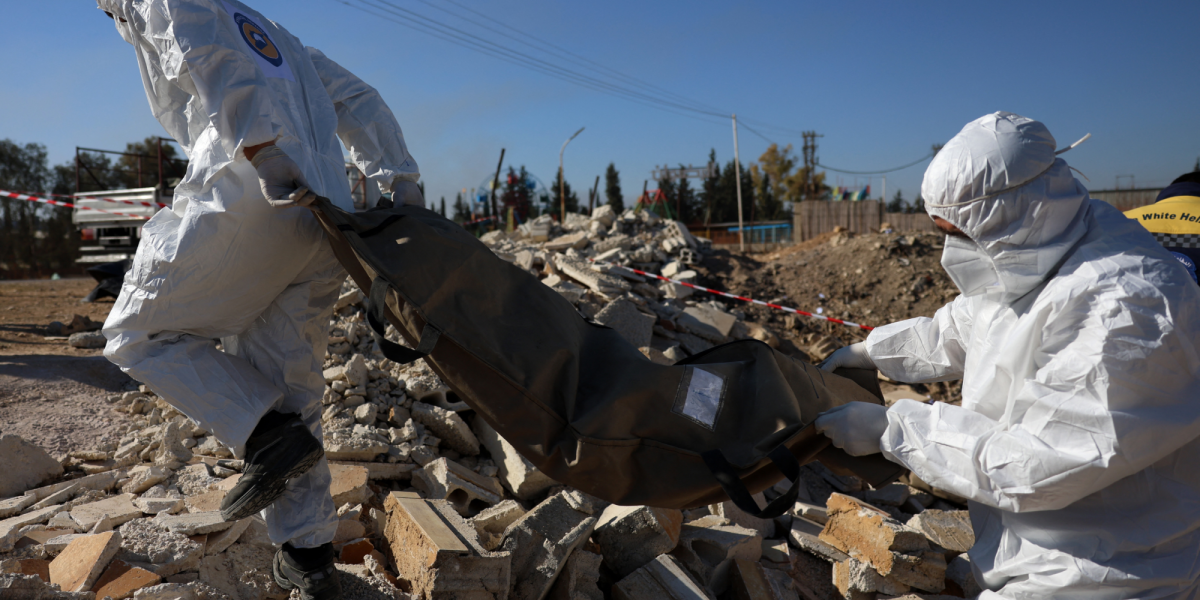 Mass graves, last hope for Syrians to find their relatives