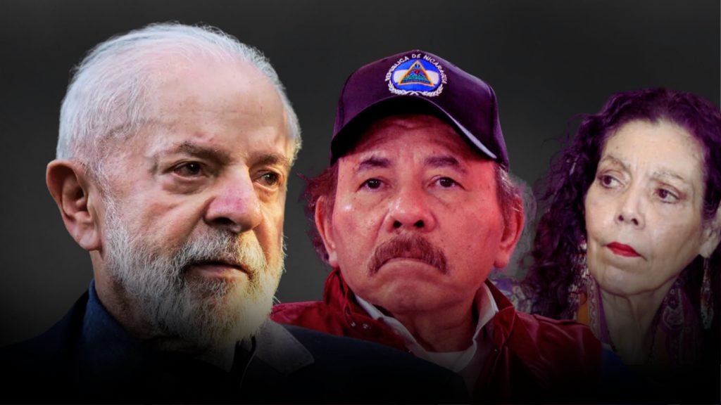 Ortega and Murillo dictatorship “solidarizes” with Lula after calling him “dragged”