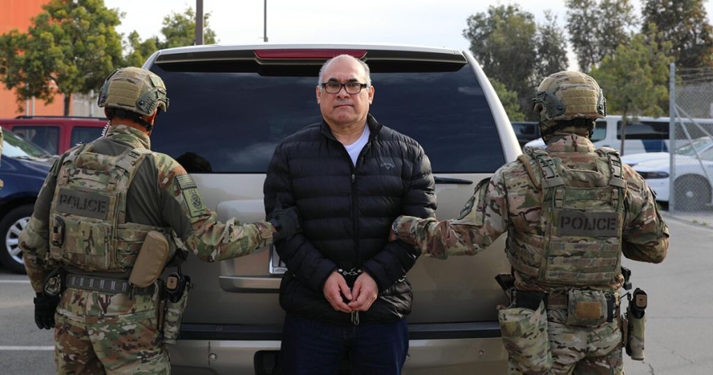 Osiel Cárdenas Guillén, former head of the Gulf Cartel, is admitted to the Altiplano